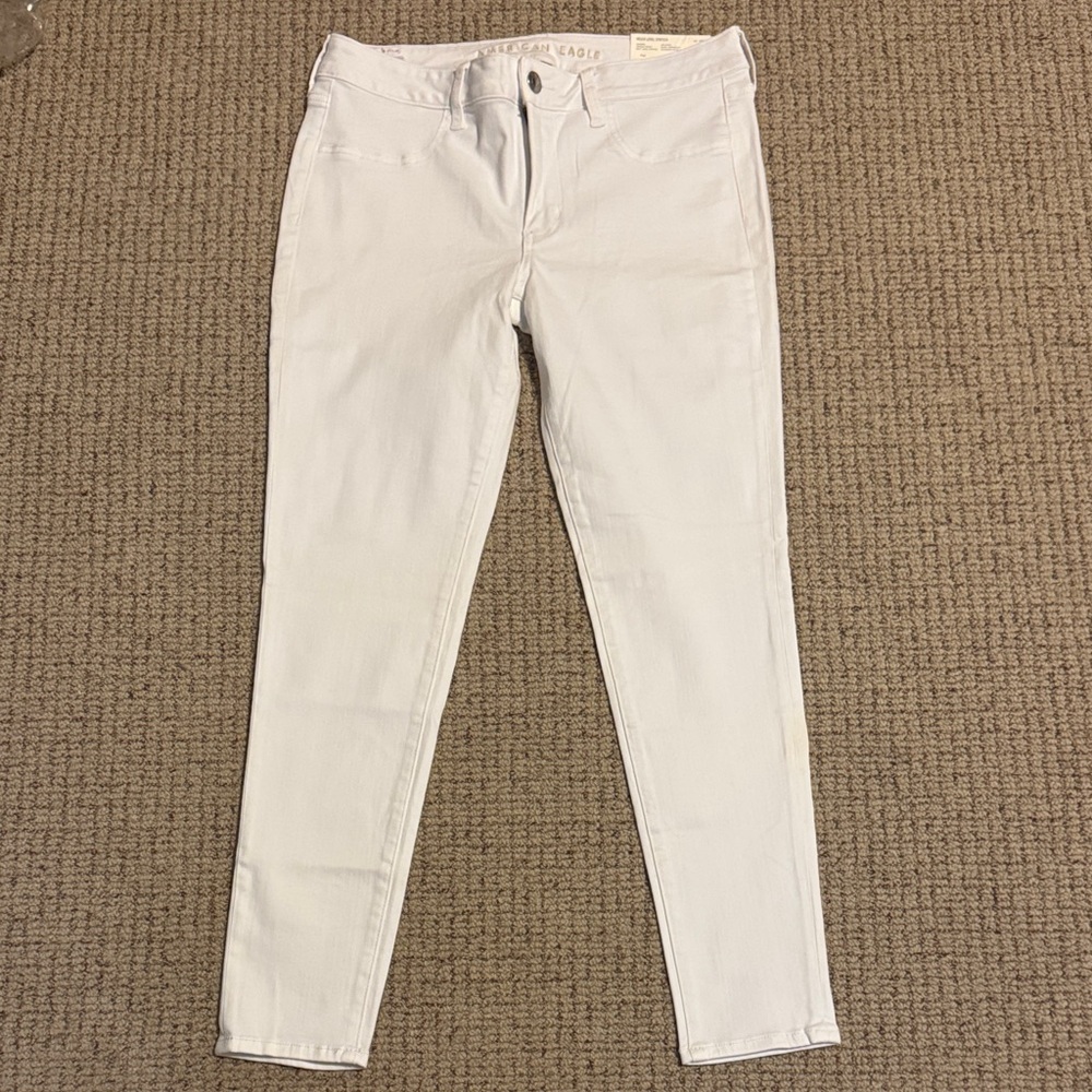 American Eagle Outfitters White Skinny Jeans for Women